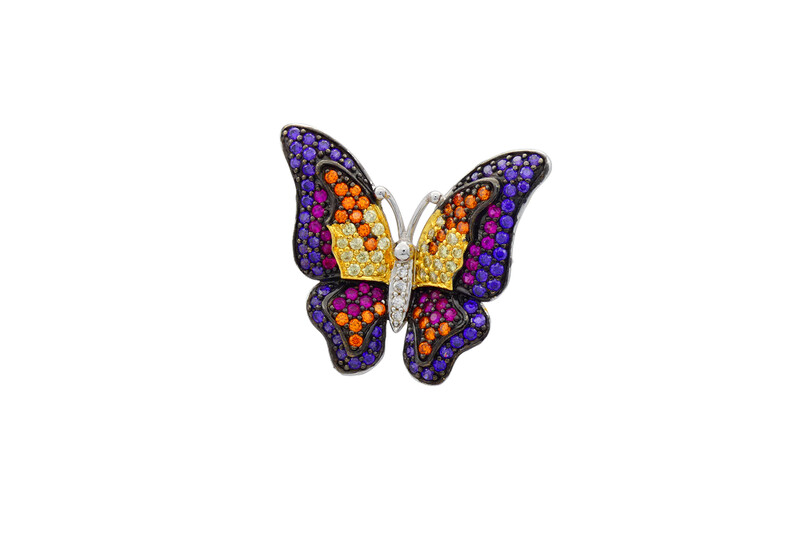 Broche mariposa pequeña