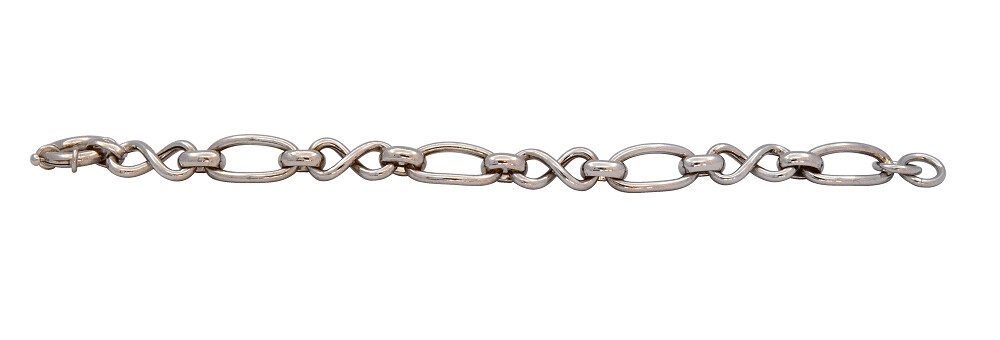 Pulsera eslabones en ocho