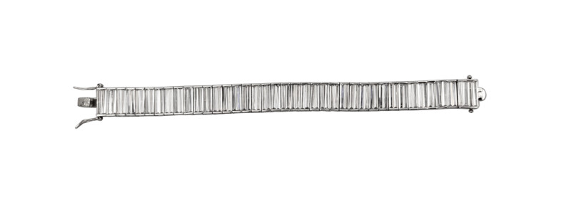 Pulsera circonitas talla baguette
