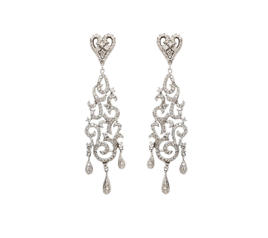 Pendientes vintage plata
