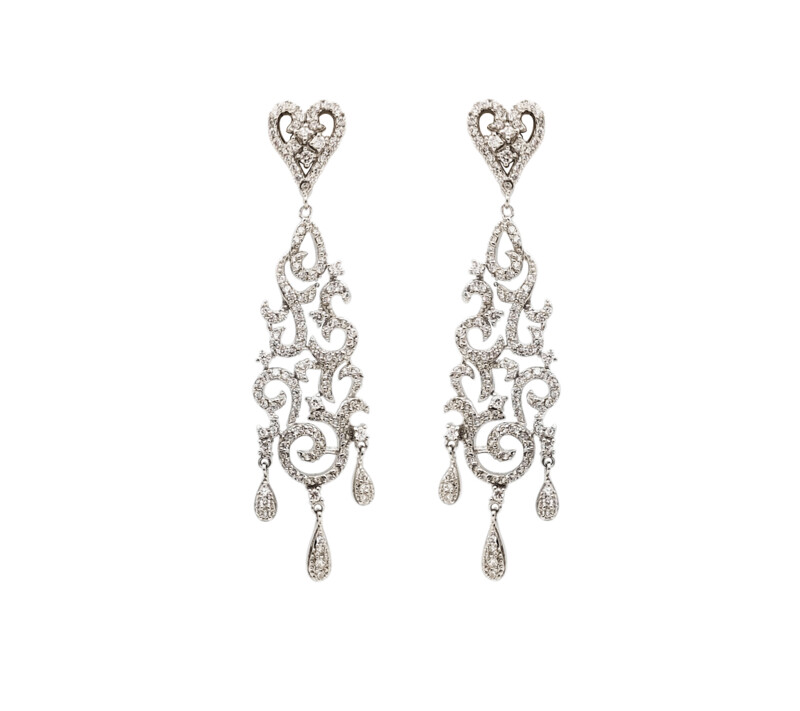 Pendientes vintage plata