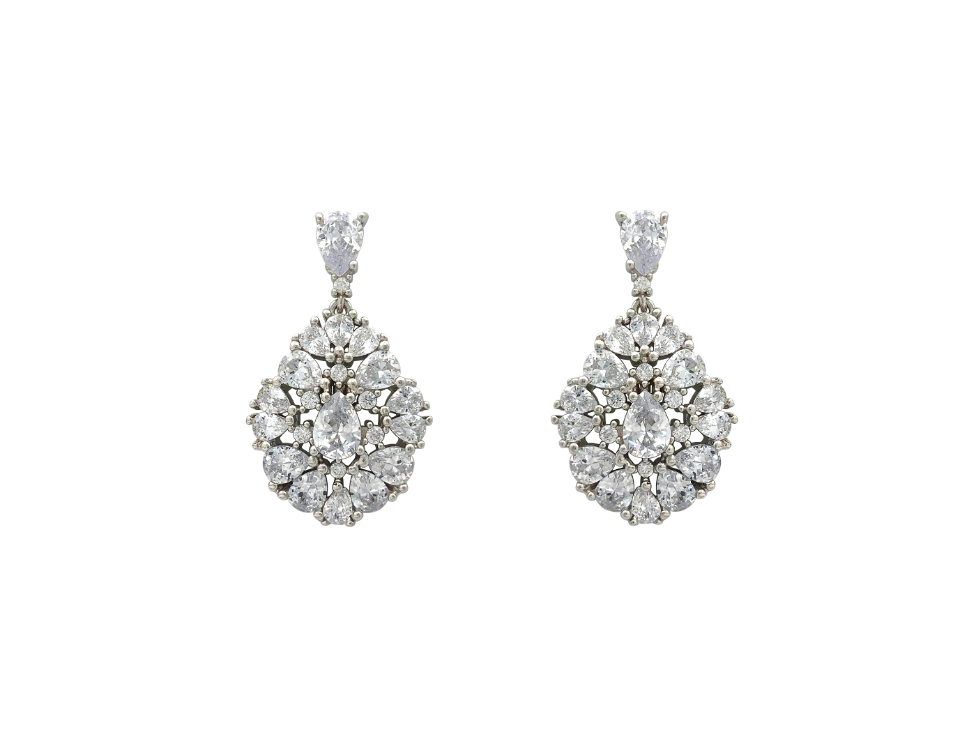 Pendientes multicirconitas