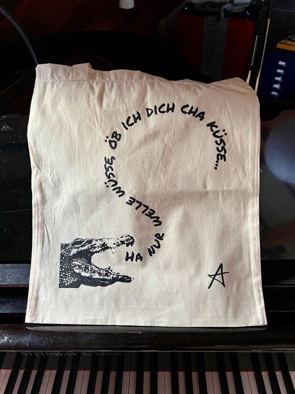 Baumwolltasche &quot;Ha nur welle wüsse&quot; oder &quot;MEER&quot;