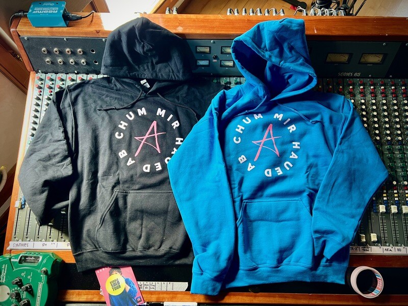 Hoodie &quot;Chum mir haued ab&quot;