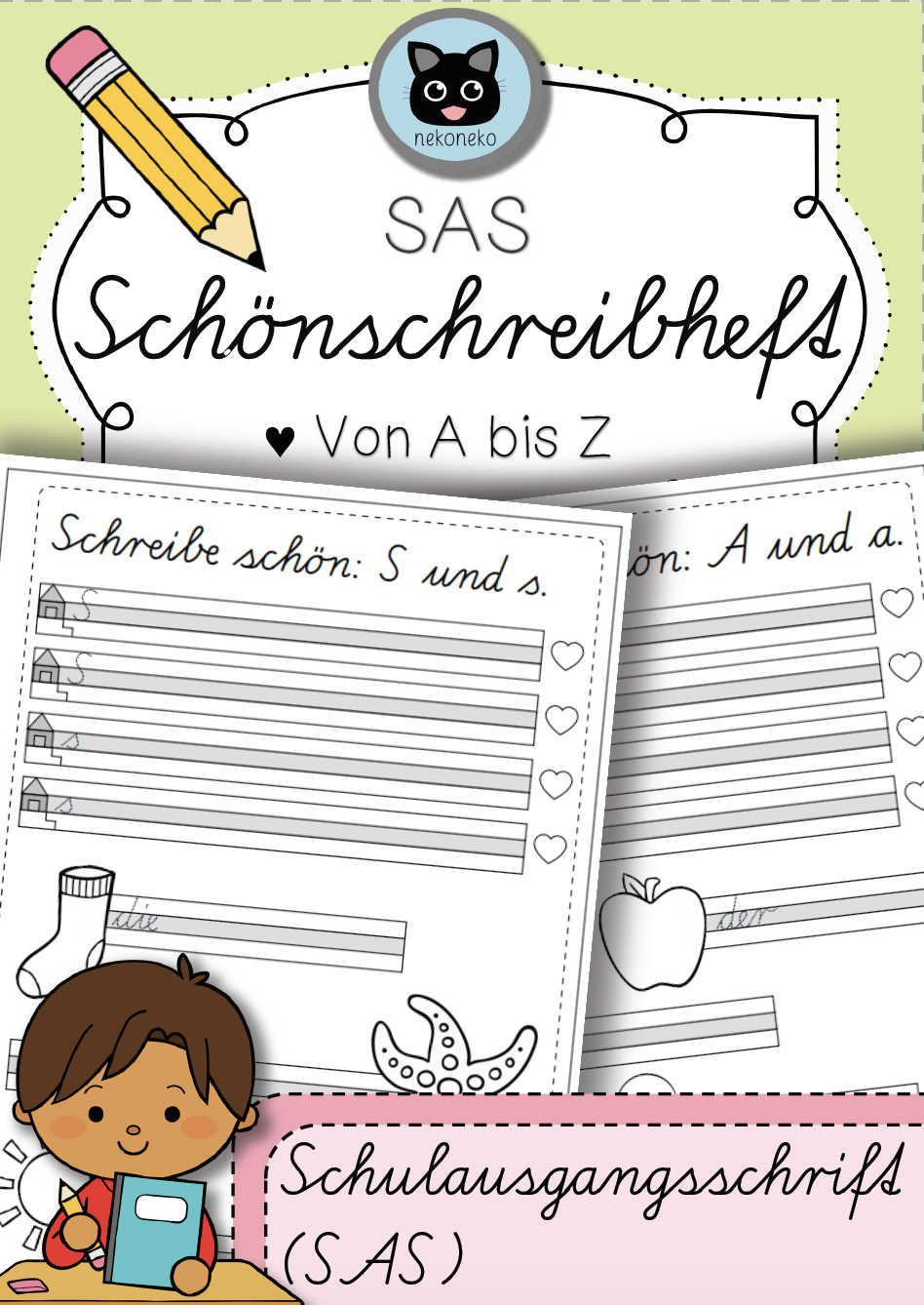Mein Schönschreibheft | Schulausgangsschrift SAS