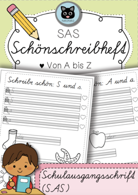 Mein Schönschreibheft | Schulausgangsschrift SAS