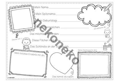 Klassenbuch als Abschiedsgeschenk