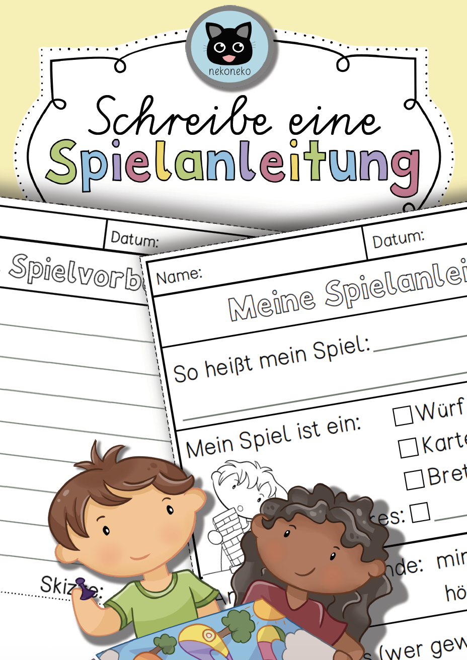 Spielanleitung schreiben | Vorgangsbeschreibung