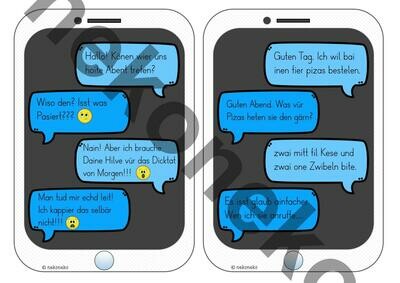 Fehlerdetektive gesucht! Lustige Handy-Chats als Rechtschreibtraining