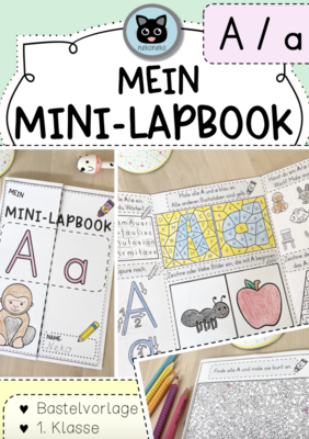 SPARPAKET Mini-Lapbooks von A-Z | Buchstabeneinführung