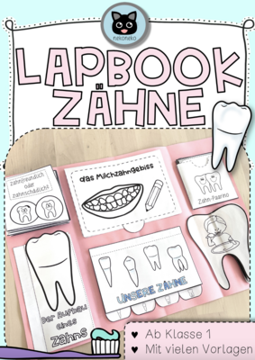 Lapbook | Zähne | ab Klasse 1