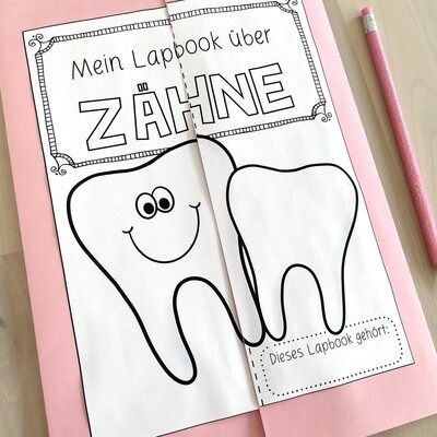 Lapbook | Zähne | ab Klasse 1