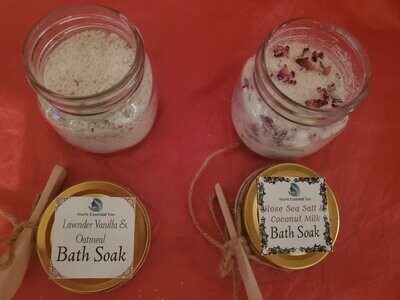 Lavender Vanilla Oatmeal Bath Soak