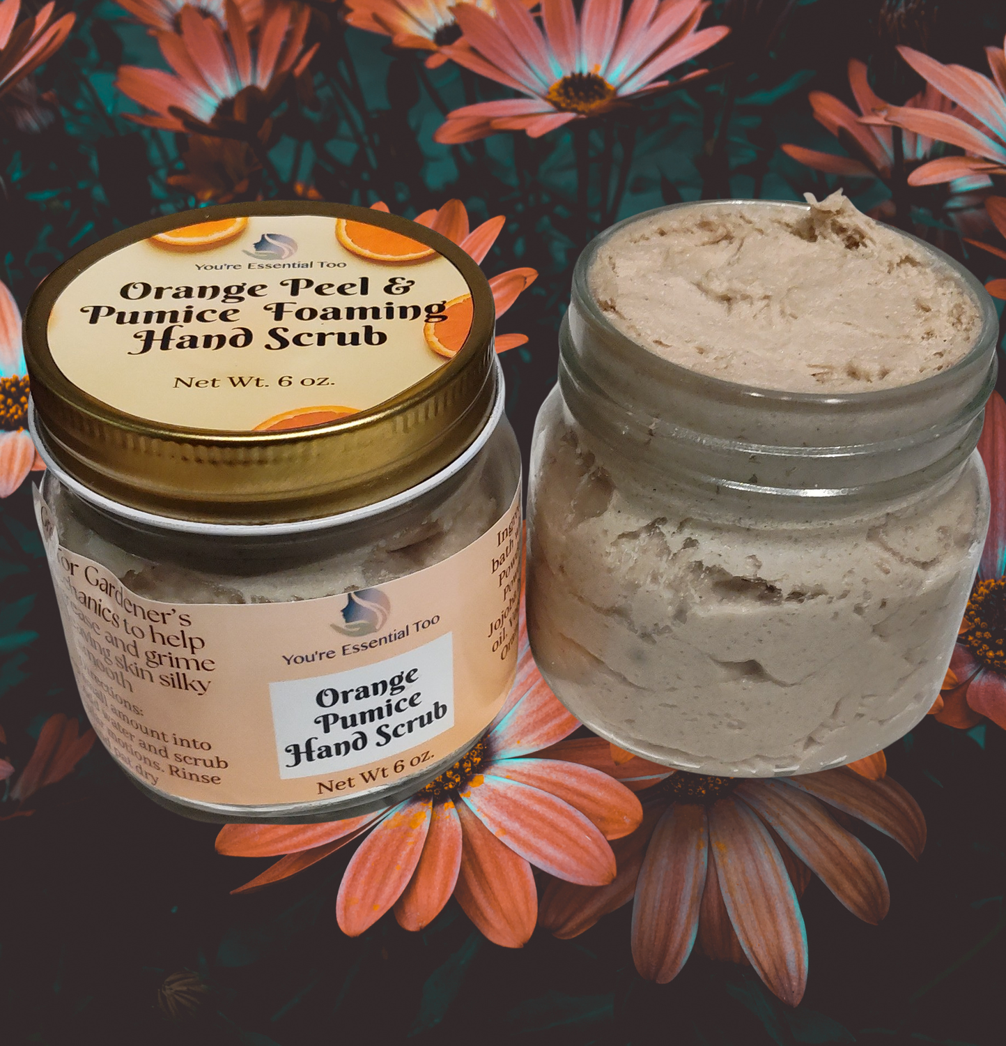 Orange & Pumice Hand Cleansing Scrub