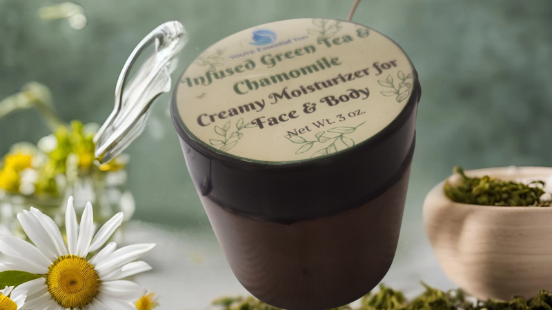 Green Tea & Chamomile Face & Body Cream