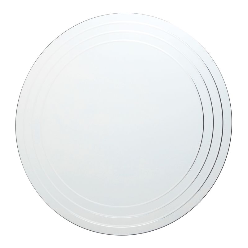 Meora Round Bevelled Mirror – 100cm Statement Piece Meora Round Bevelled Mirror – 100cm Statement Piece