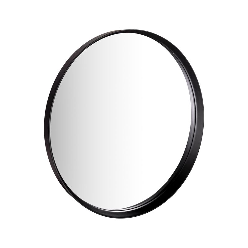 Orana Round Mirror – Matt Black Frame (54cm) Orana Round Mirror – Matt Black Frame (54cm)