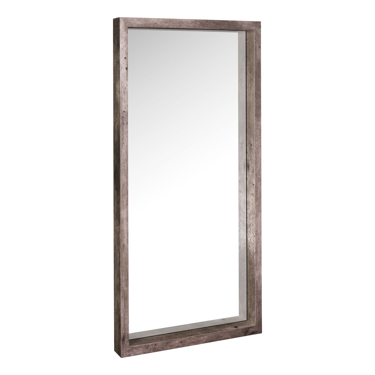 ​Rocco Rectangle Mirror – Distressed Concrete Effect (90x50cm)