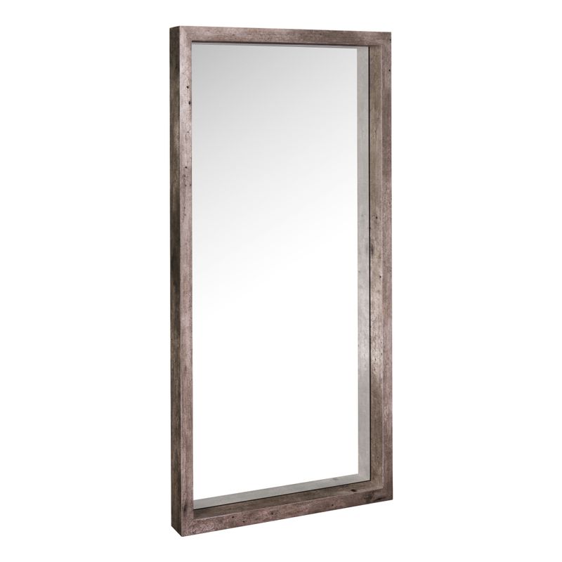 ​Rocco Rectangle Mirror – Distressed Concrete Effect (90x50cm)