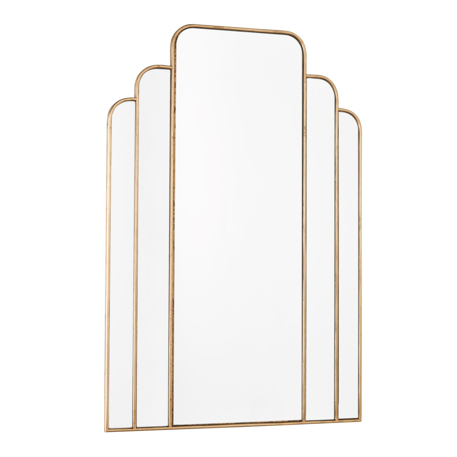 ​Skovgaard Rectangle Mirror – Gold Foil Detail (90x60cm)
