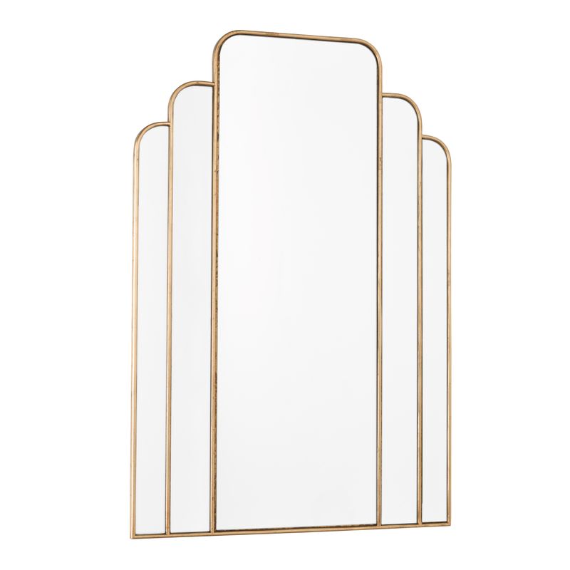 ​Skovgaard Rectangle Mirror – Gold Foil Detail (90x60cm)