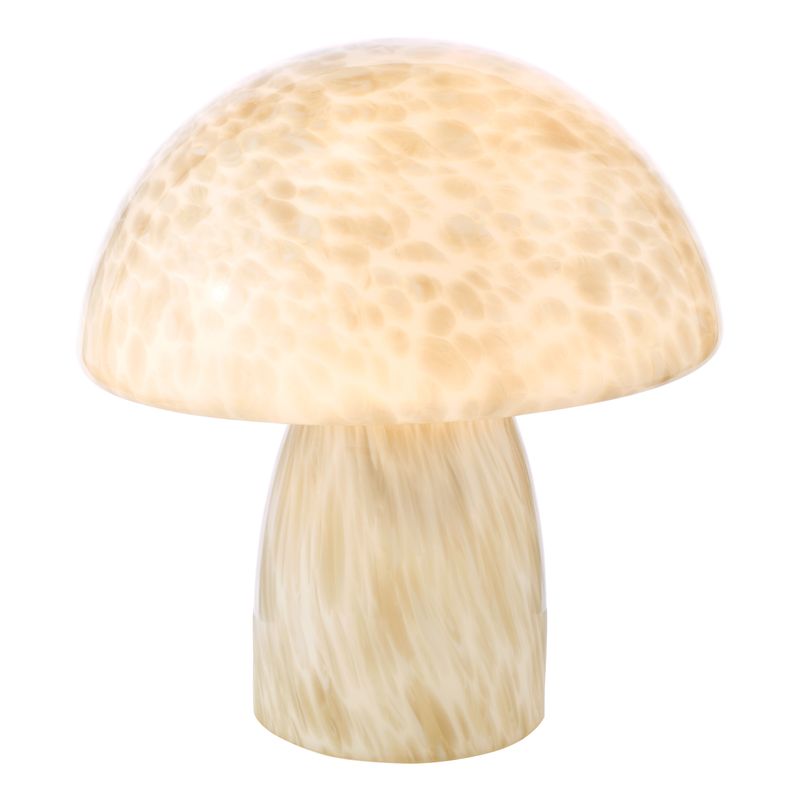 Addie Table Lamp – White Art Glass Mushroom Lamp Addie Table Lamp – White Art Glass Mushroom Lamp