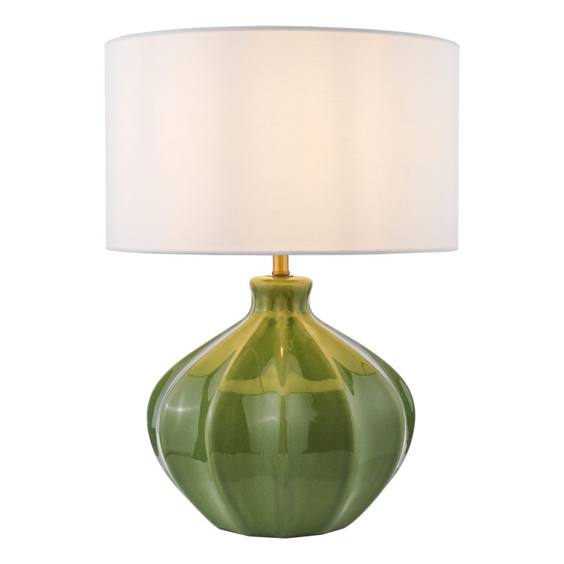 Amrita Green Ceramic Table Lamp