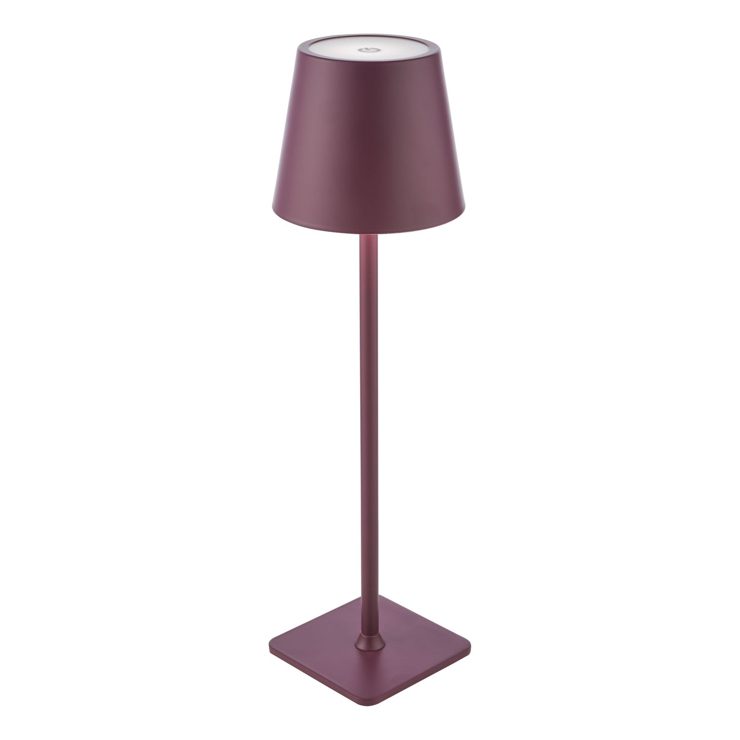 ​Derrick Rechargeable Outdoor Table Lamp – Satin Purple IP54