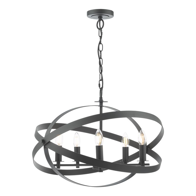 Nitya 5 Light Pendant Matt Black Nitya 5 Light Pendant Matt Black