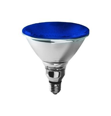 Par38 E27 Aluminium 80W Blue 38° Halogen