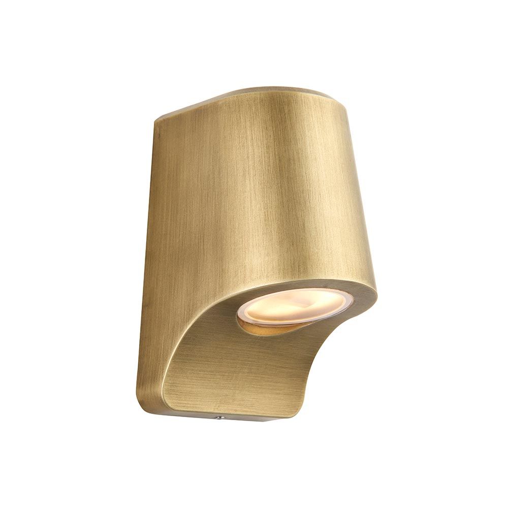 ​Luxury Brushed Gold LED Wall Light – Modern IP44 Design