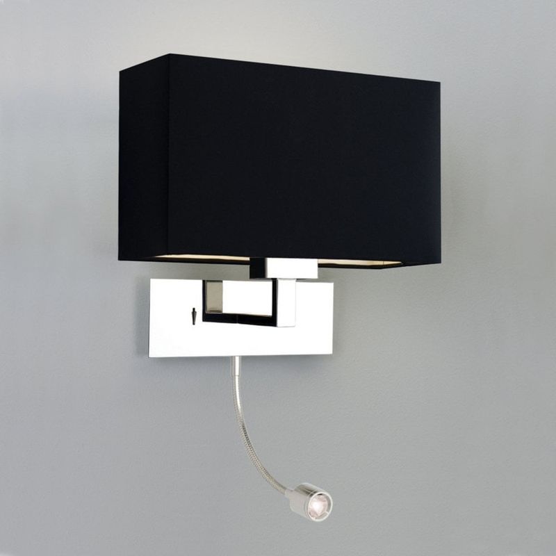 Park Lane Grande LED Reading Wall Light – Polished Chrome | Adjustable Task Lighting