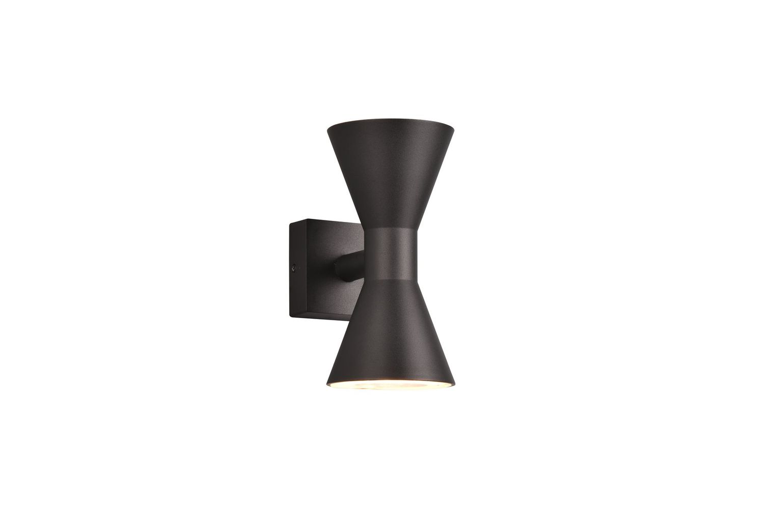 ​Ardas Outdoor Wall Light – Matt Black Up/Down LED Luminaire
