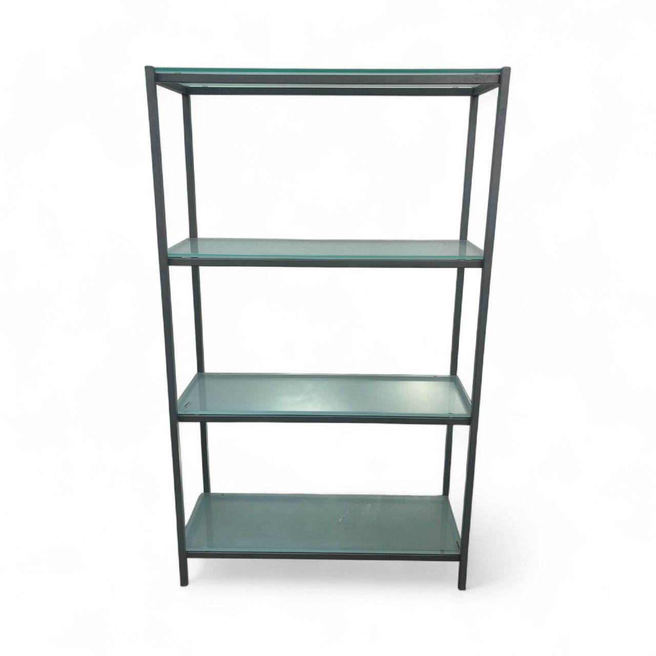 Glass shelving unit
