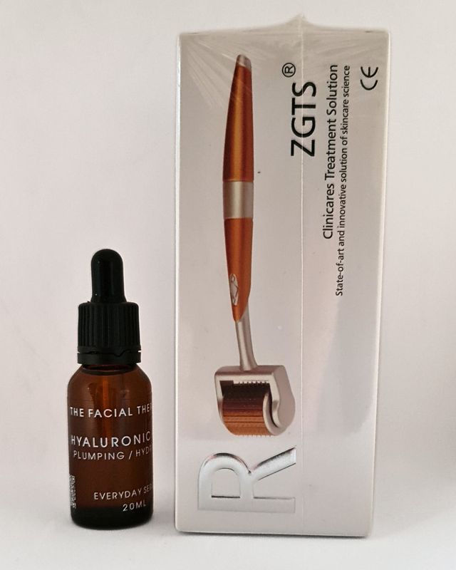 HYALURONIC ACID SERUM+ TITANIUM DERMA ROLLER