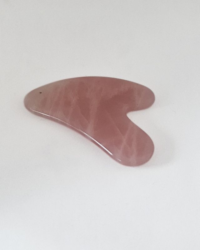 GUA SHUA  FACIAL MASSAGE TOOL ROSE QUARTZ