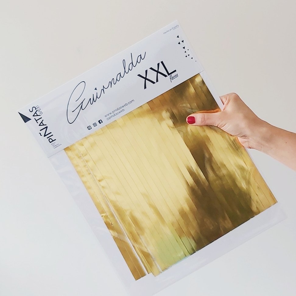 GUIRNALDA XXL FOIL DORADO/PLATA