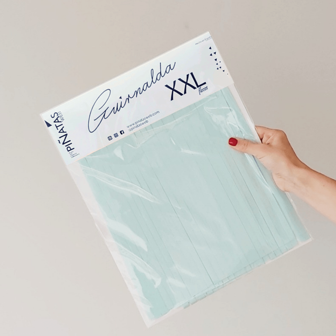 GUIRNALDA XXL MINT CLARO