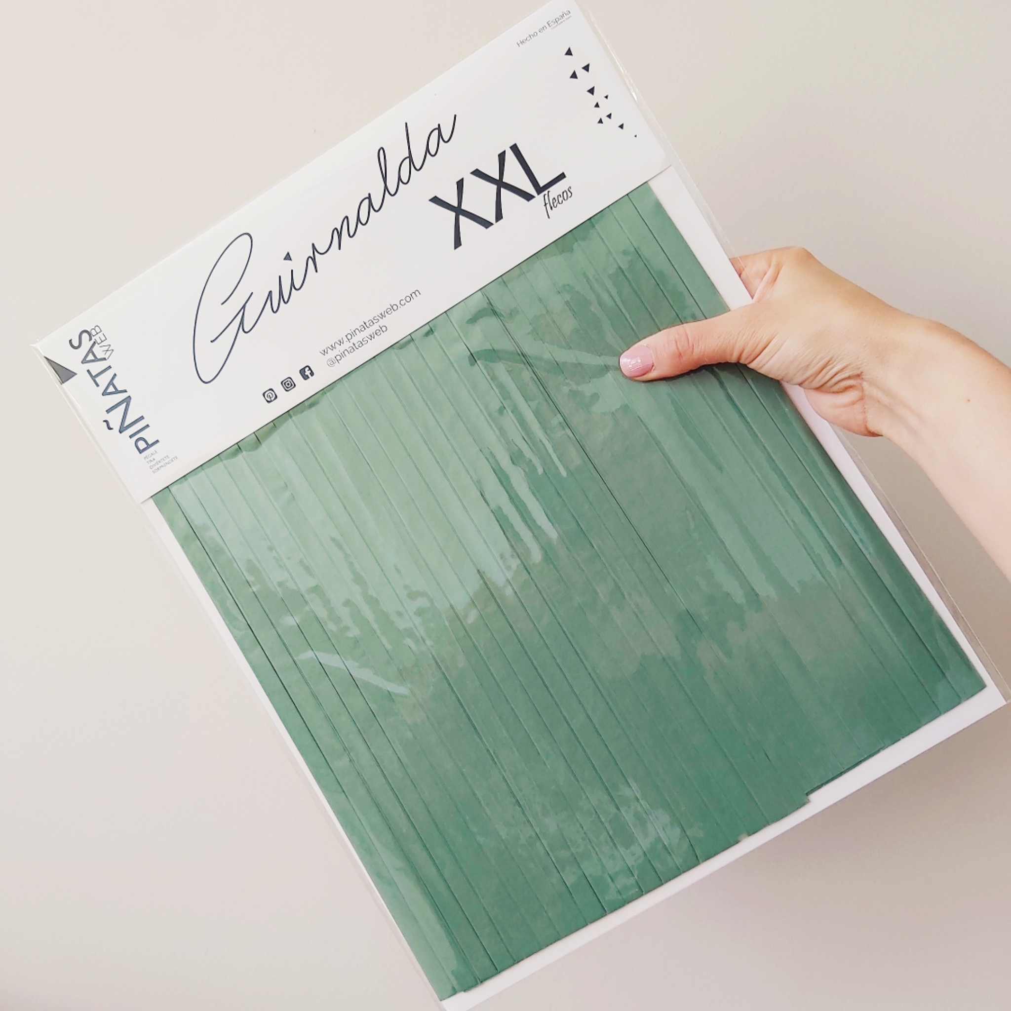 GUIRNALDA XXL EUCALIPTO CHIC