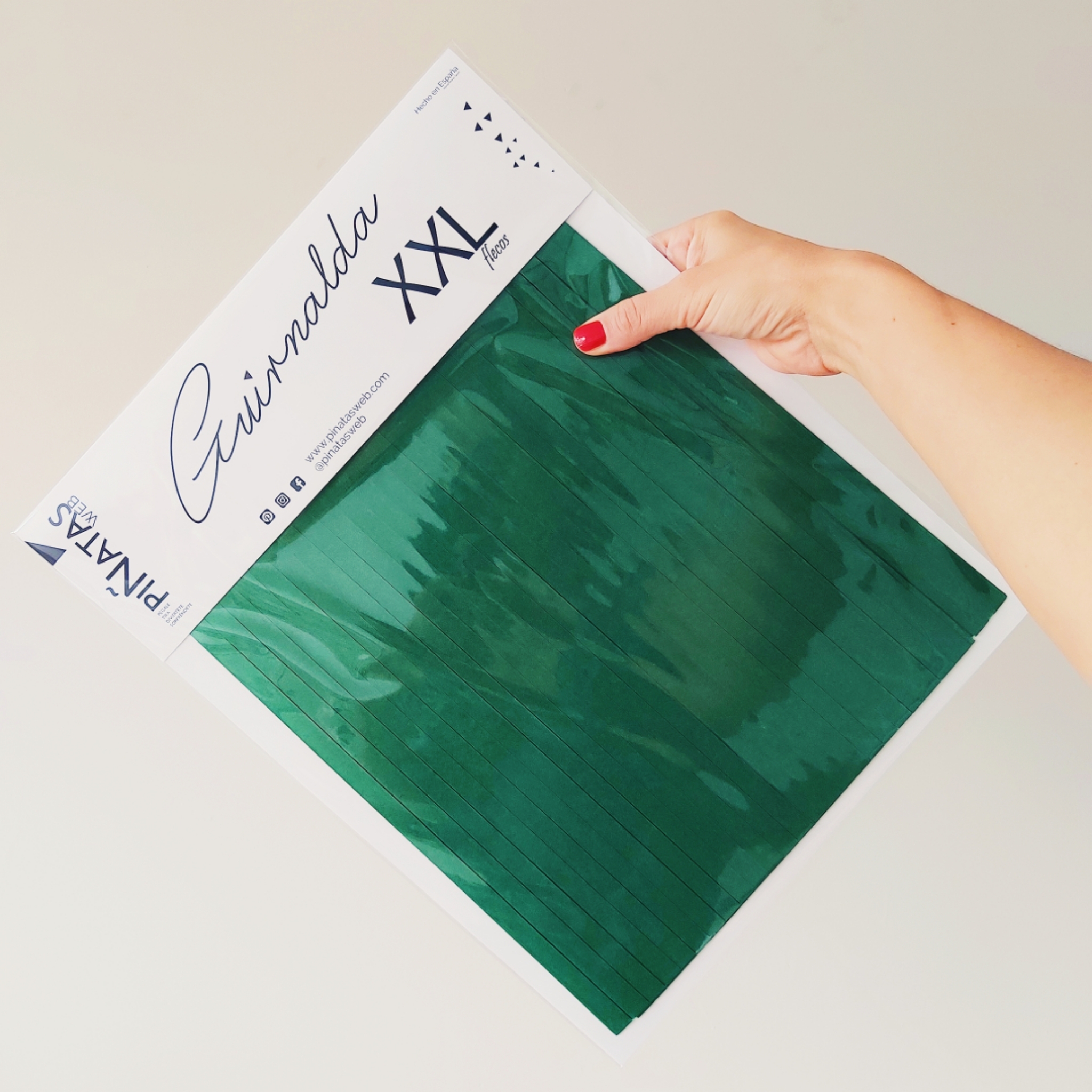 GUIRNALDA XXL VERDE ABETO NEW