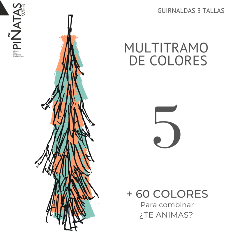 MULTITRAMO PERSONALIZADA DE 5 COLORES