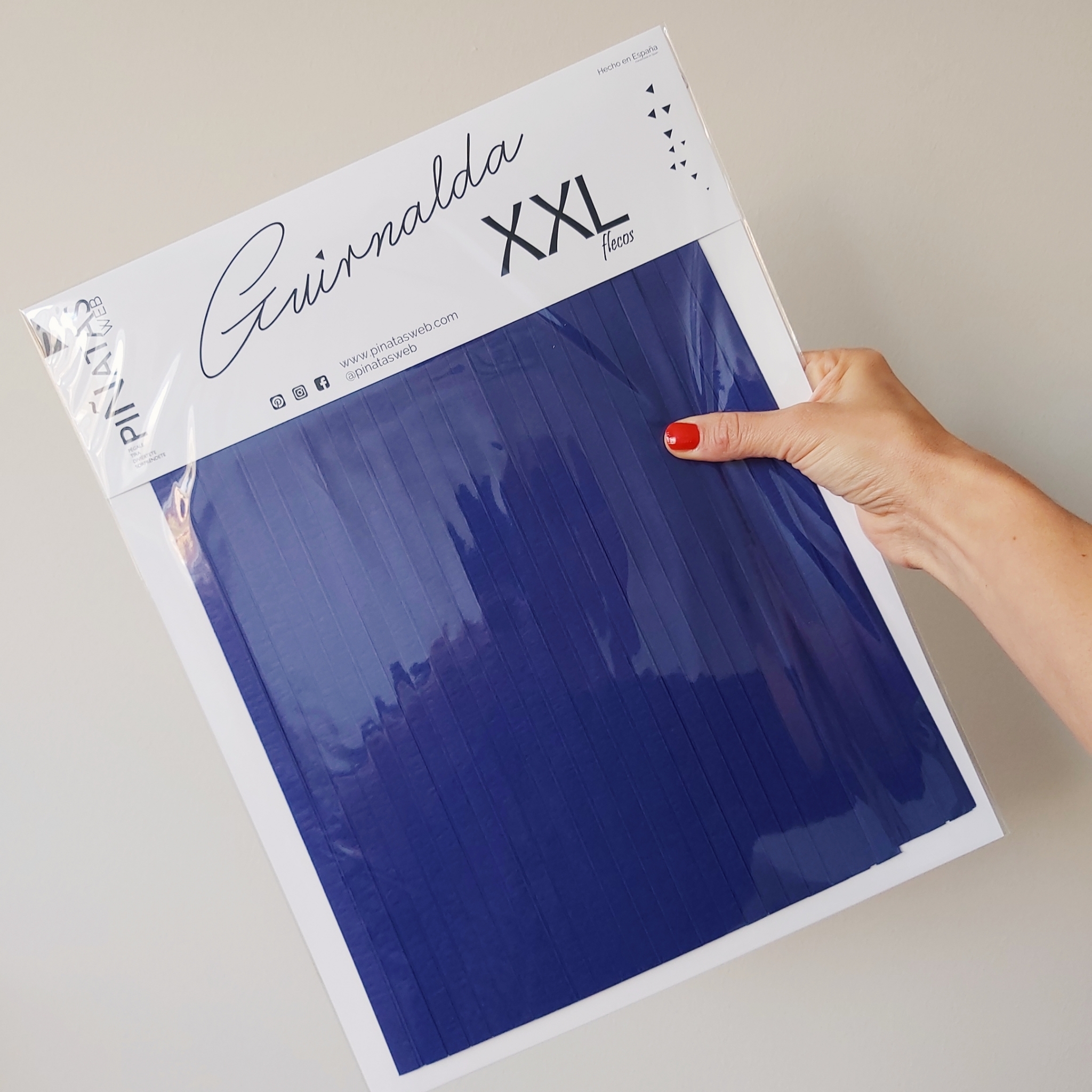 GUIRNALDA XXL AZUL ROYALE