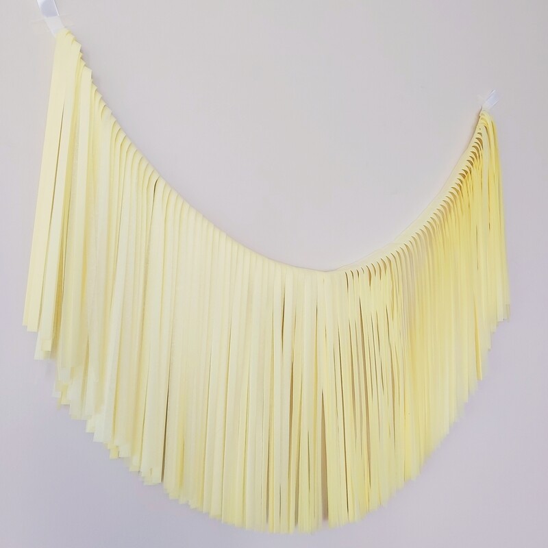 GUIRNALDA XXL AMARILLO CLARO