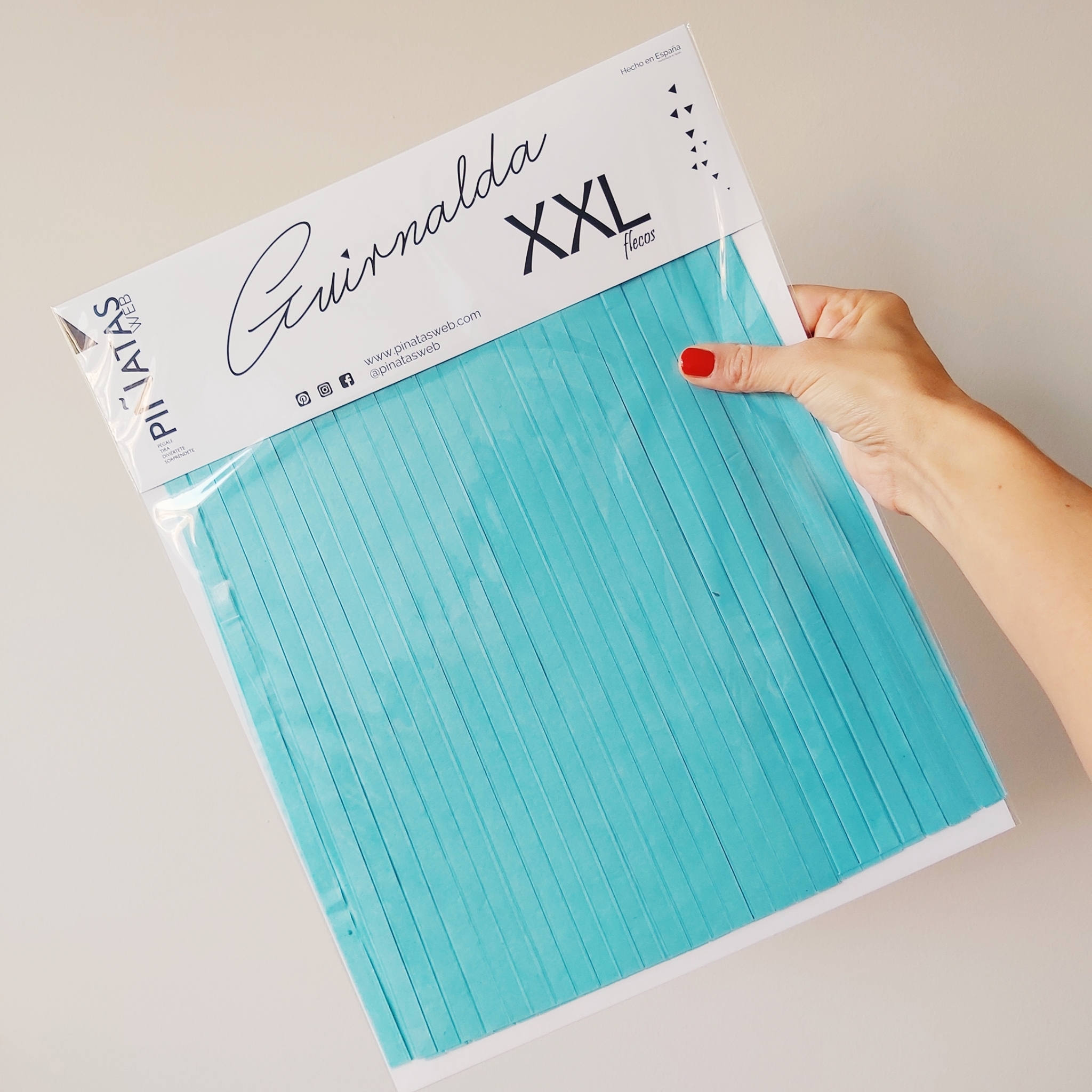 GUIRNALDA XXL AQUAMARINA