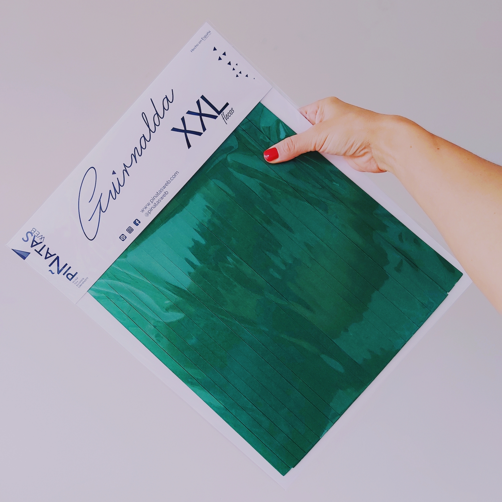 GUIRNALDA XXL VERDE JADE NEW