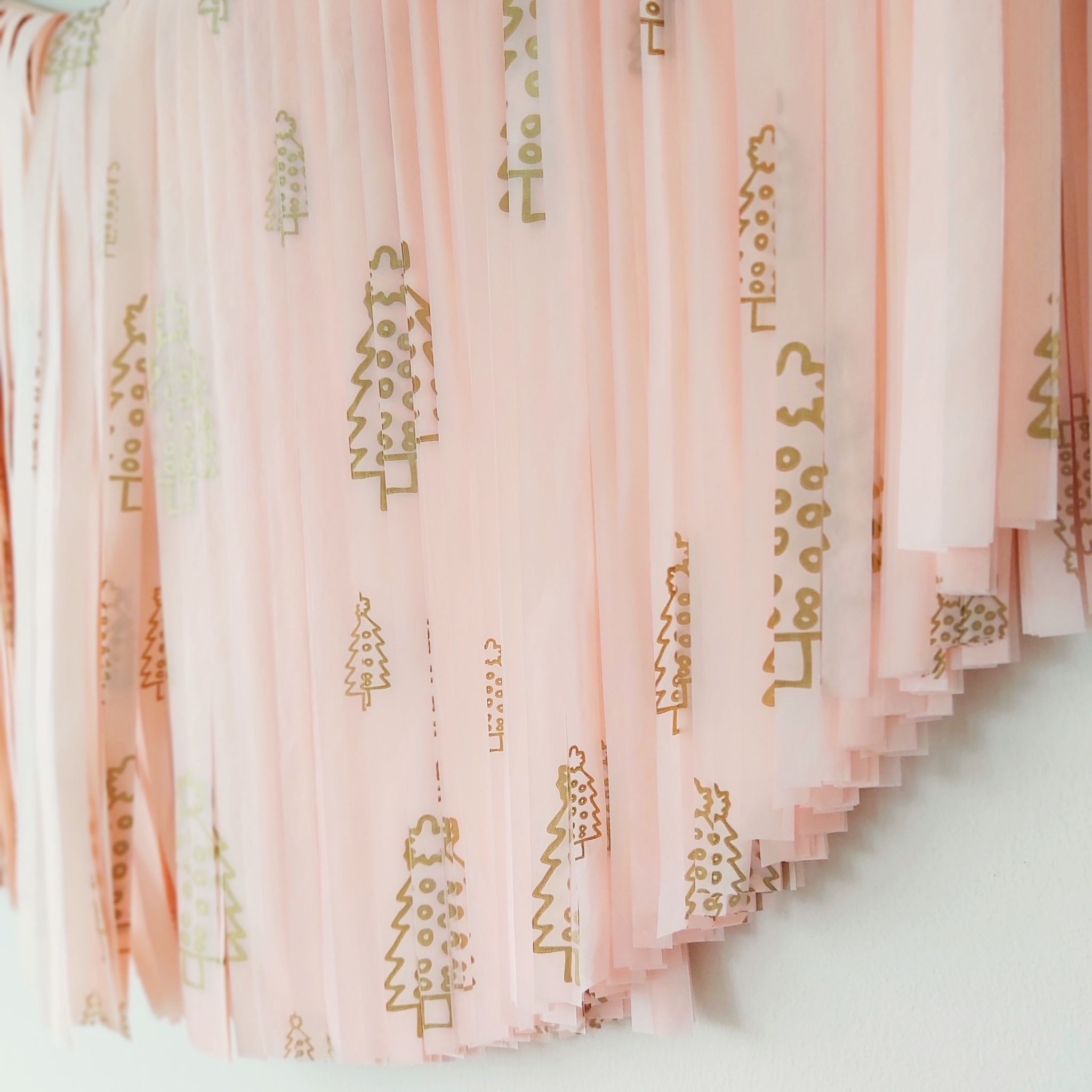 GUIRNALDA XXL ARBOLITO ORO ALGO DE JAIME & CHICANDPAPER