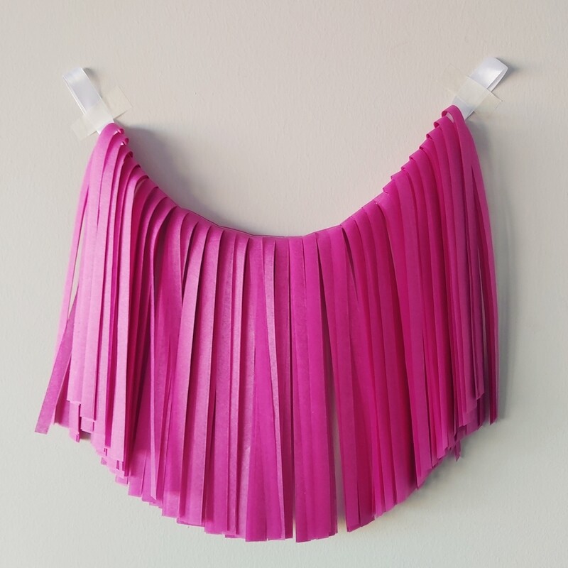 MONOCOLOR FUCSIA EMPOLVADO 35cm