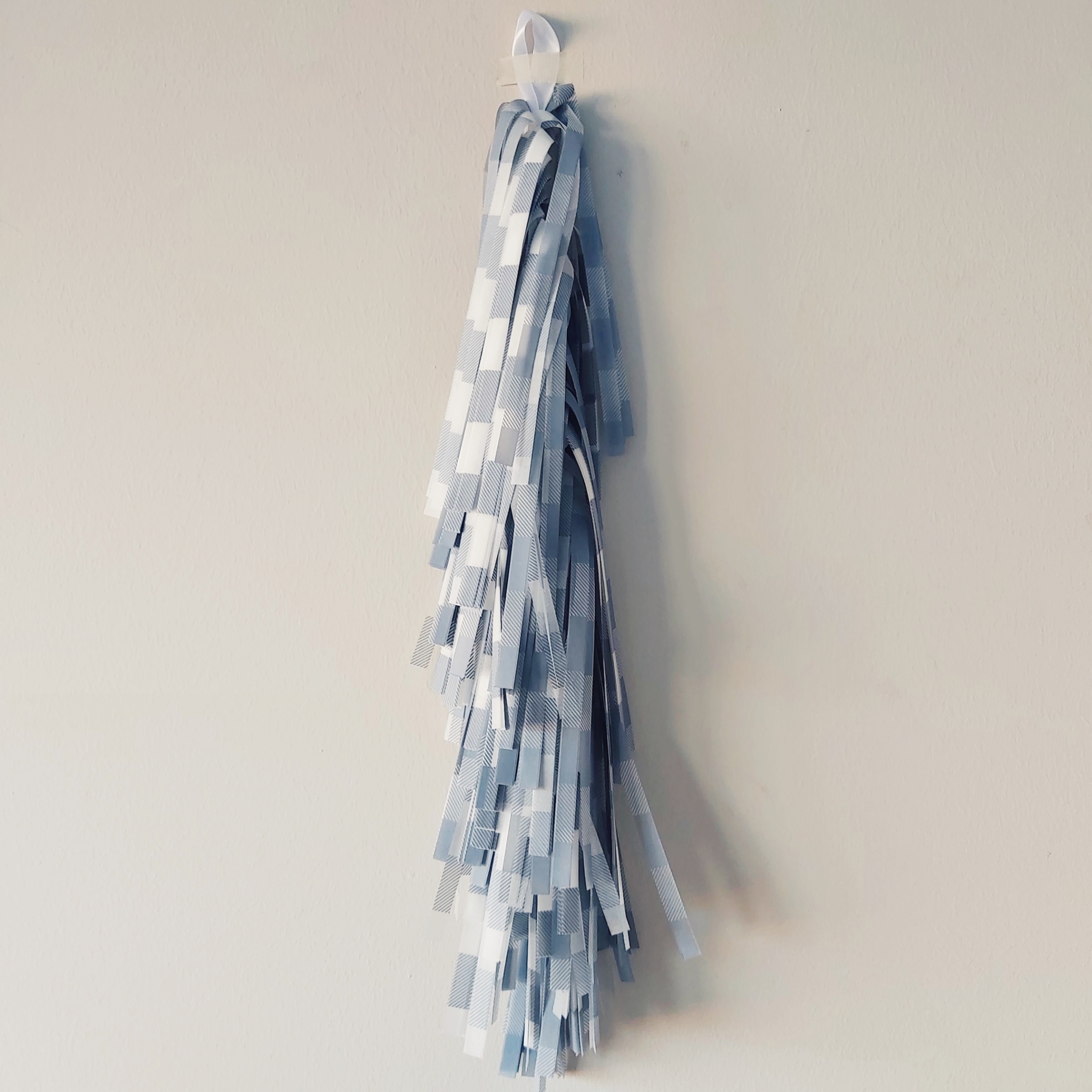 VICHY AZUL BLANCO 35cm