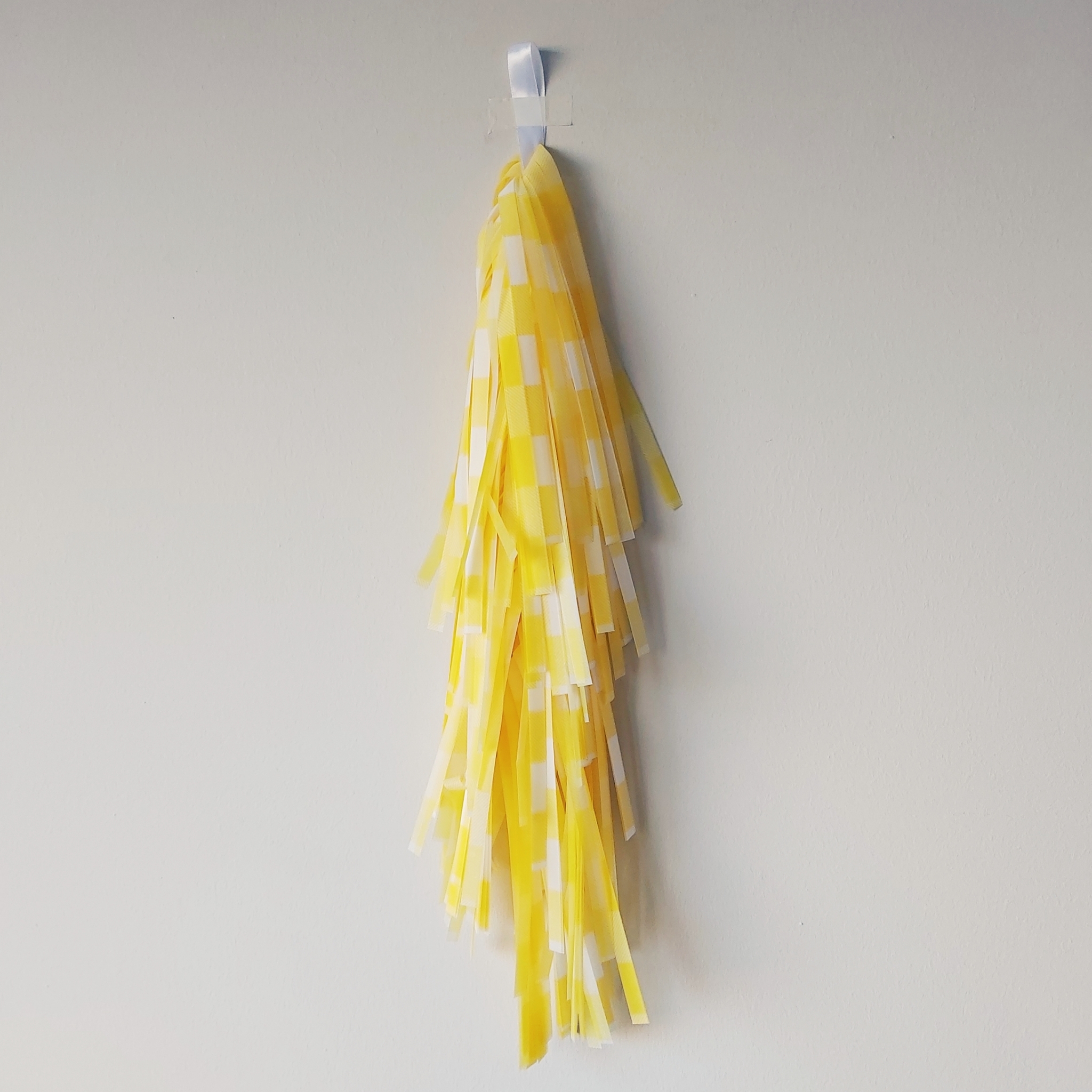 VICHY AMARILLO BLANCO 35/70/140cm