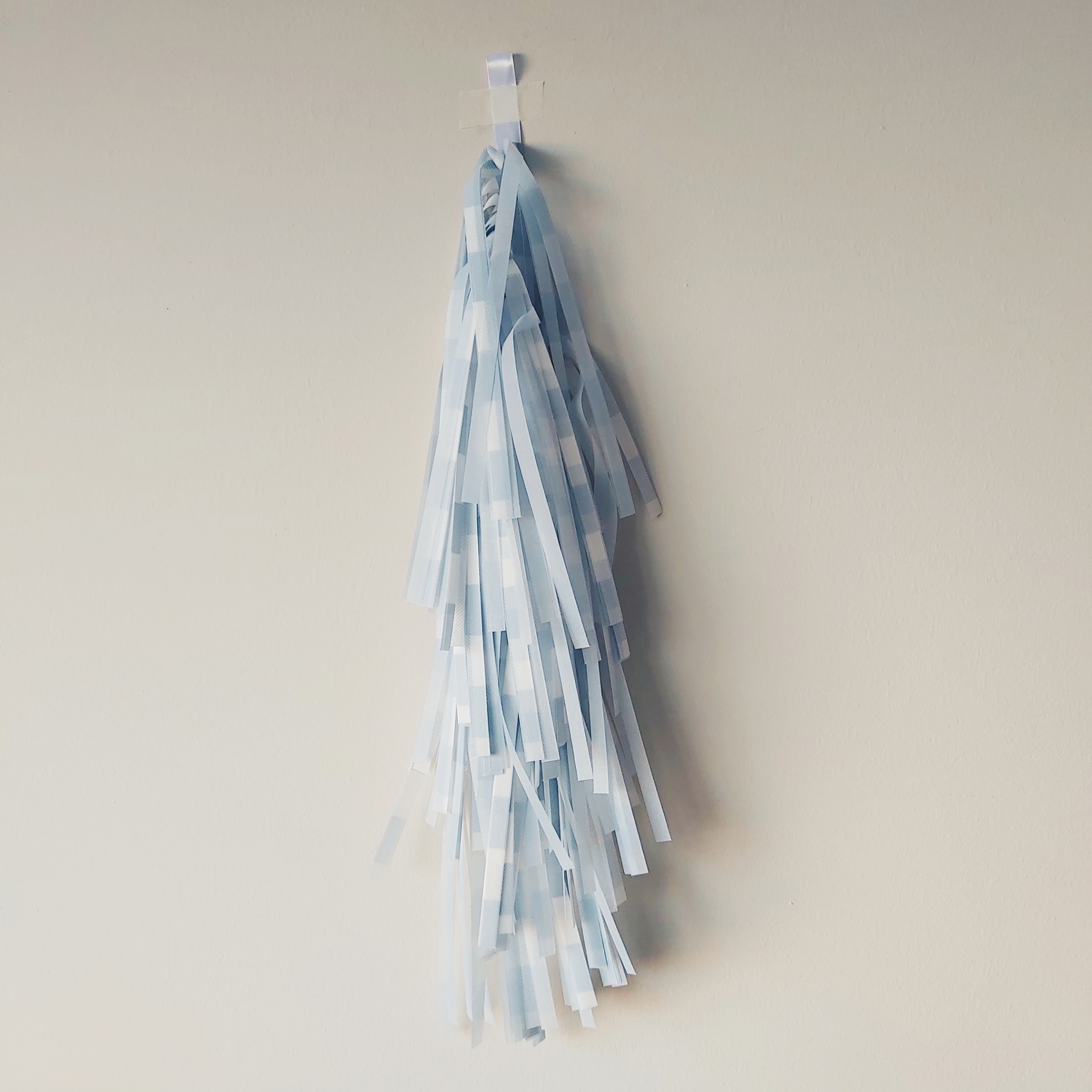 VICHY AZUL CLARO BLANCO 35cm